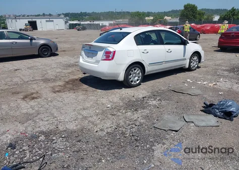 2012 Nissan Sentra 2.0 S z USA, uszkodzony, nr VIN 3N1AB6AP5CL623895